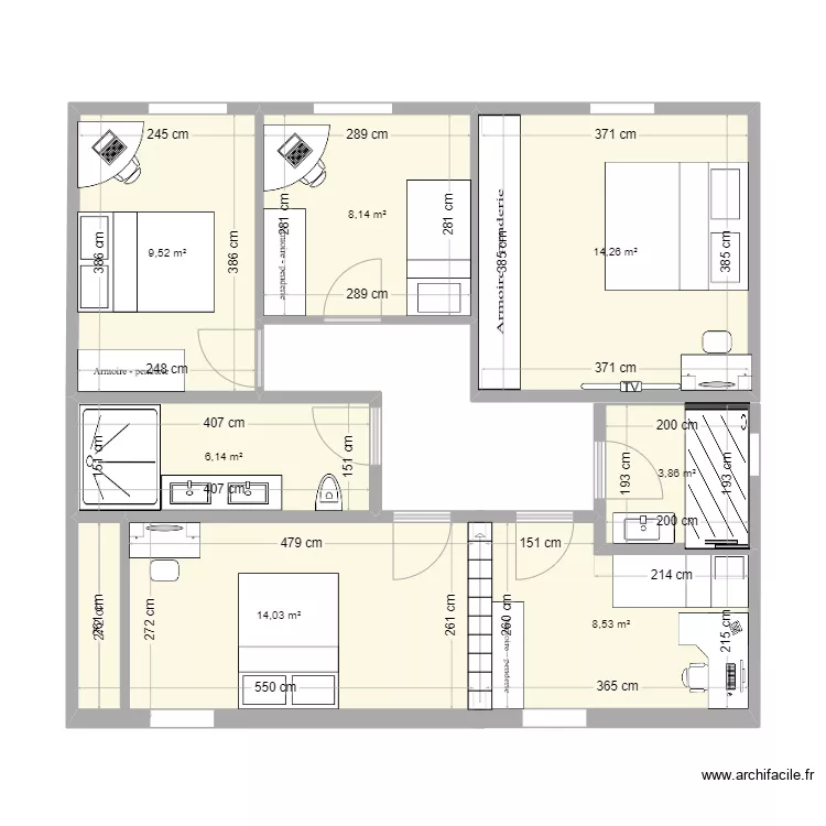 bessancourt. Plan de 
