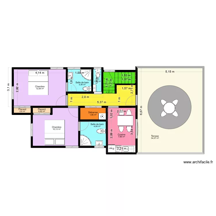 Dévikinmé. Plan de Dévikinmé. Plan de