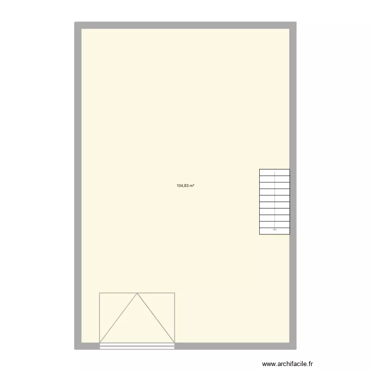 GARAGE. Plan de 2  et 140 m²