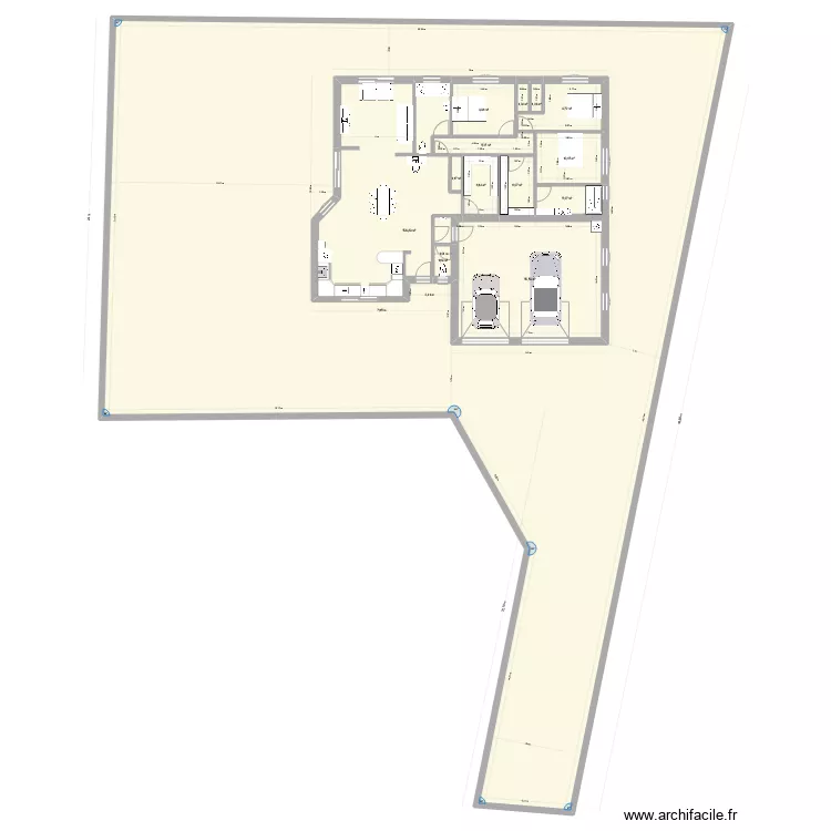 Maison Beauregard 3. Plan de 