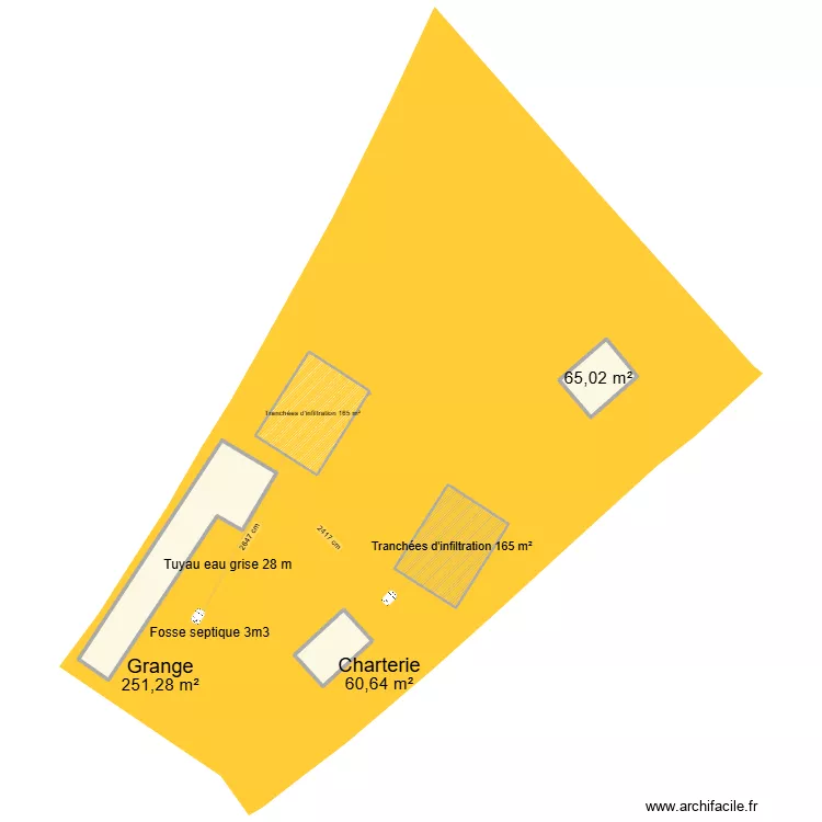 Plan cadastre. Plan de 