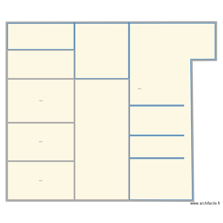 nb2025. Plan de 4 pièces et 503 m2