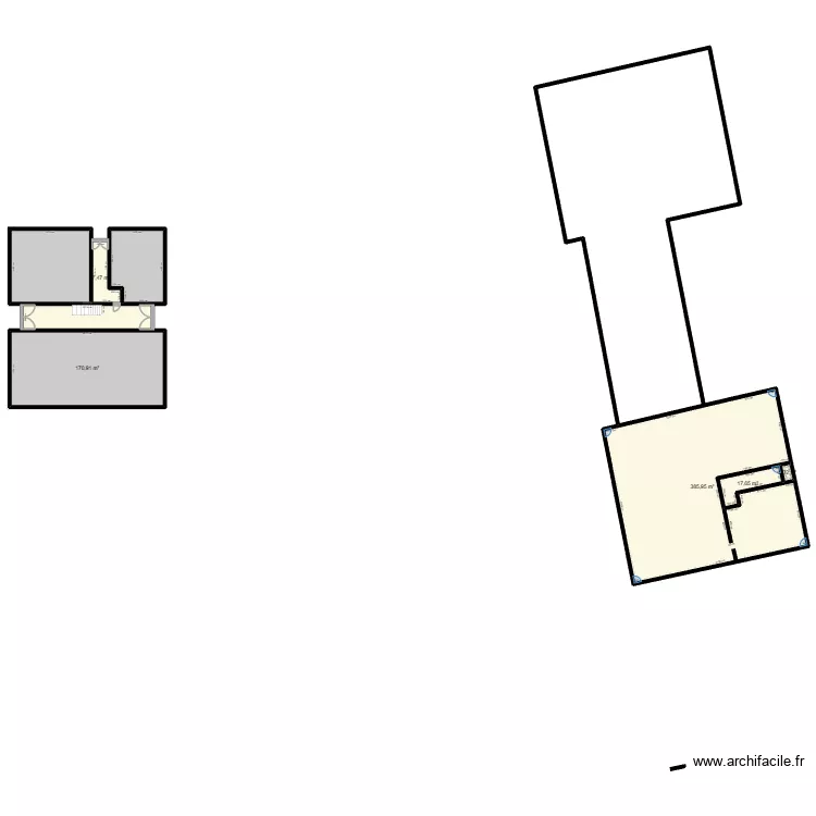 Galavaude B. Plan de 270  et 3940 m²