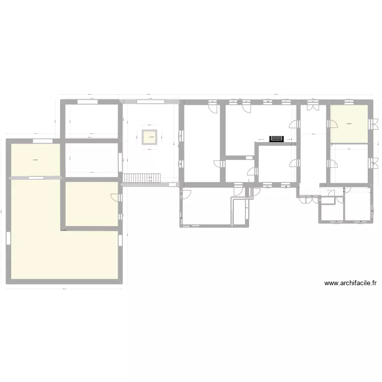Maison Pise Plan Habitation. Plan de 