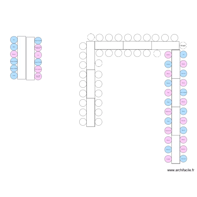 Plan de table anniversaire. Plan de Plan de table anniversaire. Plan de