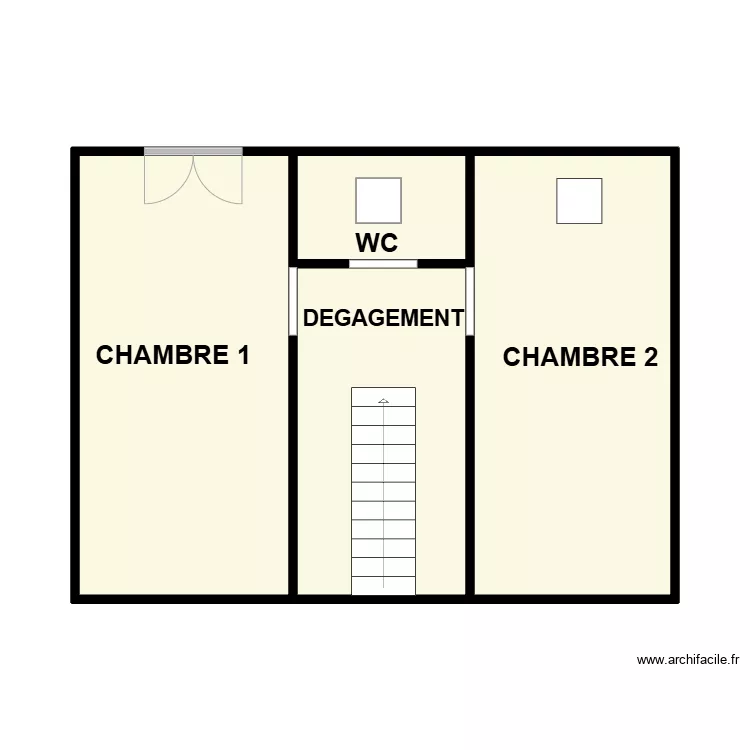 SAQUET N&deg;2 T2  1ER. Plan de 