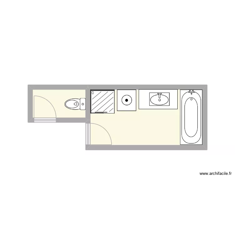 Gorius. Plan de 2  et 9 m²