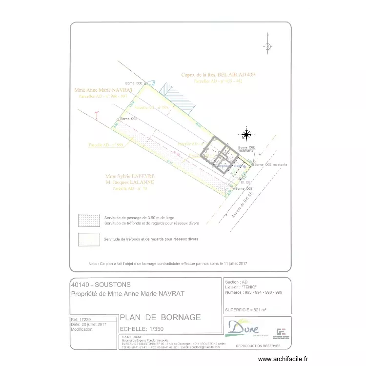 soustonbel air 10. Plan de 6 Pièces et 60 m² soustonbel air 10. Plan de 6 Pièces et 60 m²