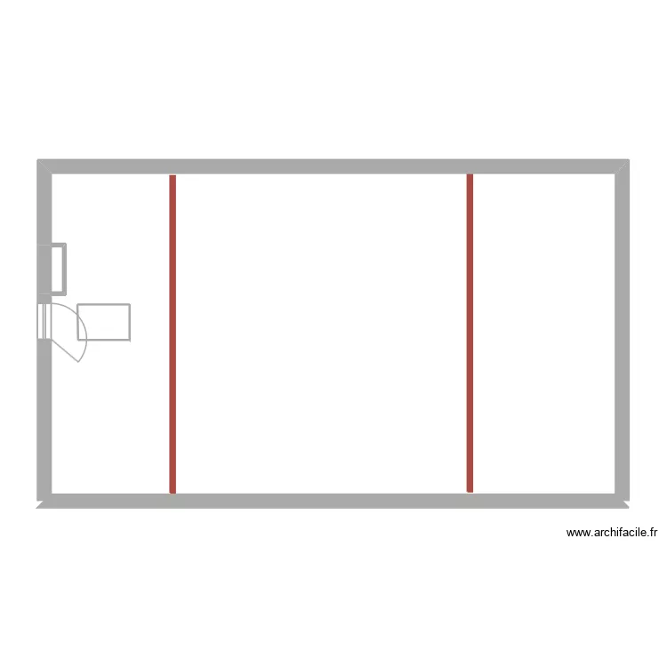 26ABAG090 GRENIER. Plan de 3  et 92 m²