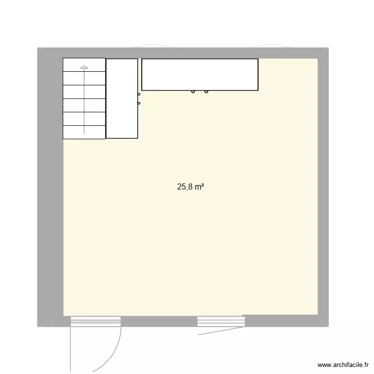 ELIOT ile de sein. Plan de 6 Pièces et 78 m²