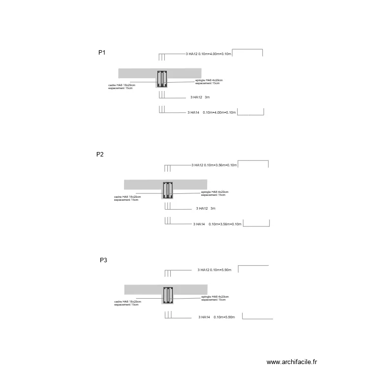 Plan poutre. Plan de Plan poutre. Plan de