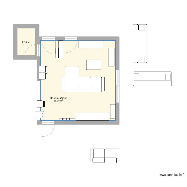 Louhossoa . Plan de 0 pièce et 0 m2