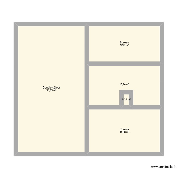 Lusignan. Plan de 0 pièce et 0 m2 Lusignan. Plan de 0 pièce et 0 m2