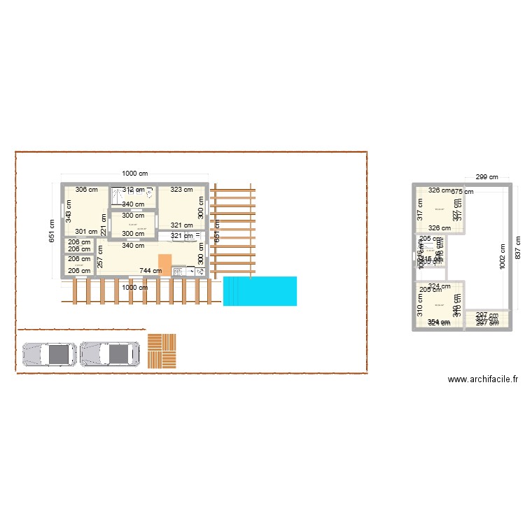 plan L1. Plan de 0 pièce et 0 m2