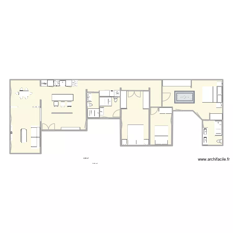 fernan Gonzalez 19   4. Plan de 7  et 107 m²