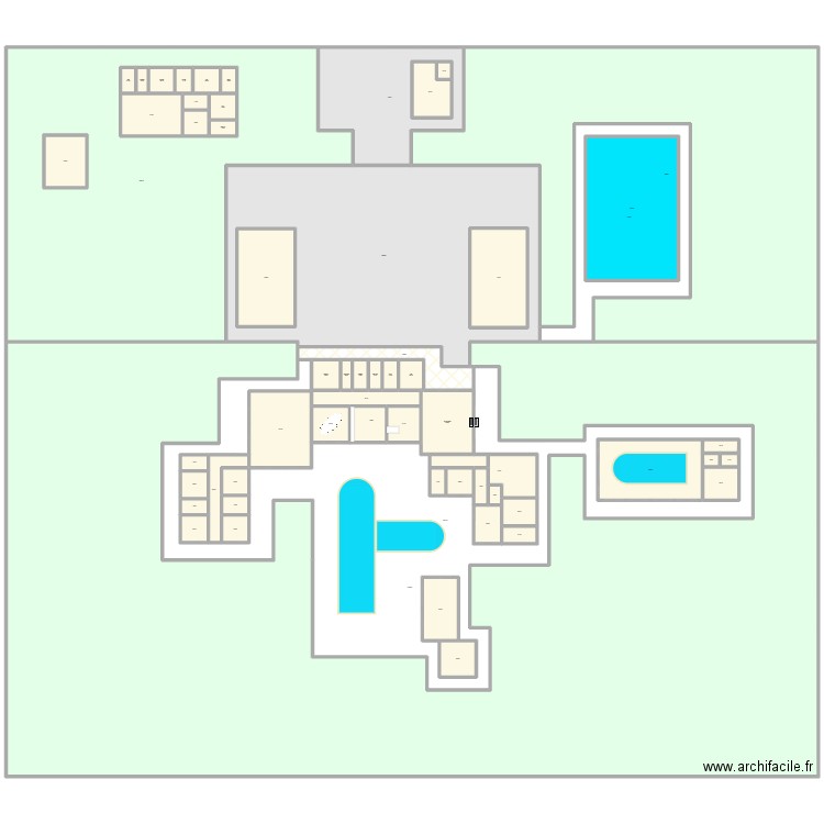 TYYYYOO. Plan de 60 pièces et 5700 m2