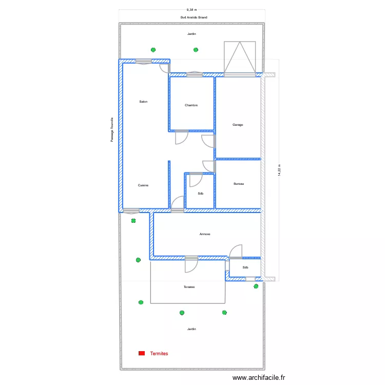 MICHAUD ST 04.02.26. Plan de 7  et 97 m²