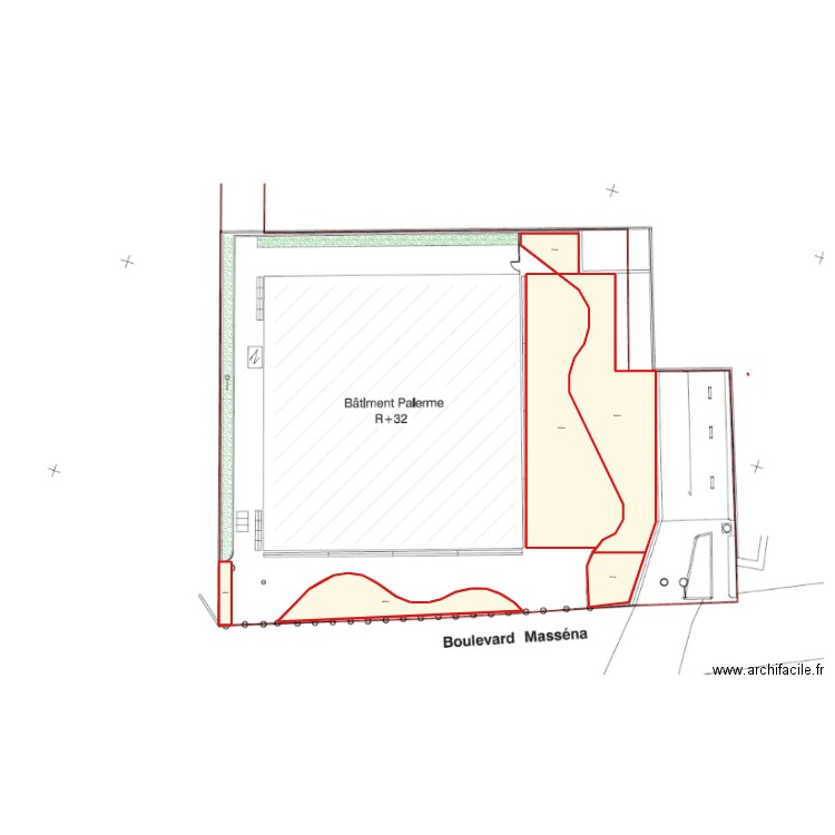 PALERM PARIS. Plan de 6 pièces et 361 m2
