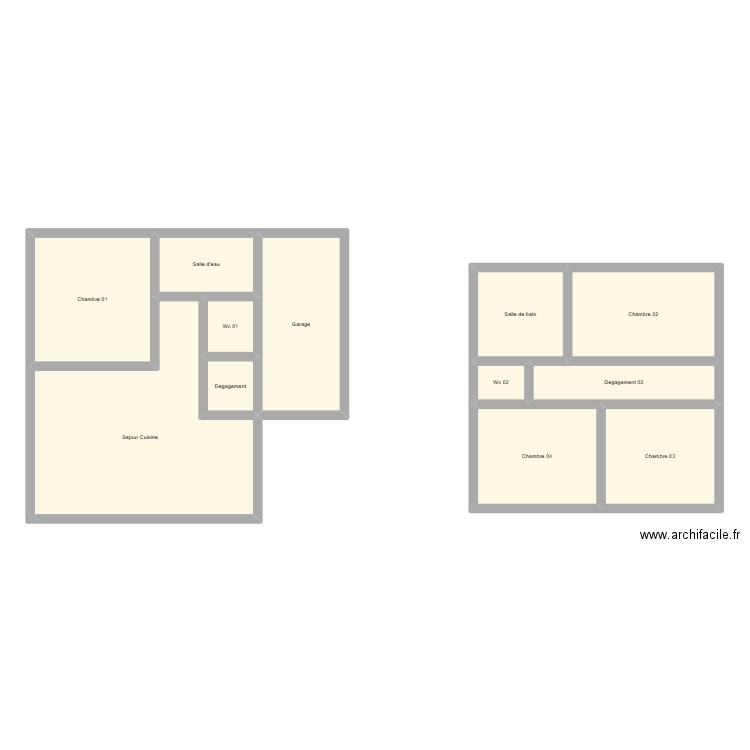 350602418. Plan de 12 pièces et 129 m2