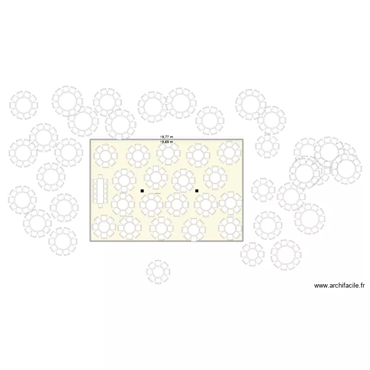 plan salle. Plan de 1 et 257 m² plan salle. Plan de 1 et 257 m²