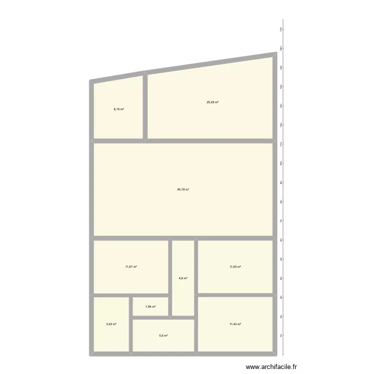 peger 396 2. Plan de 10  et 131 m²