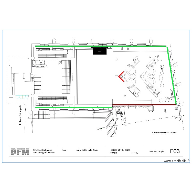 BFM implantation. Plan de 0 pièce et 0 m2