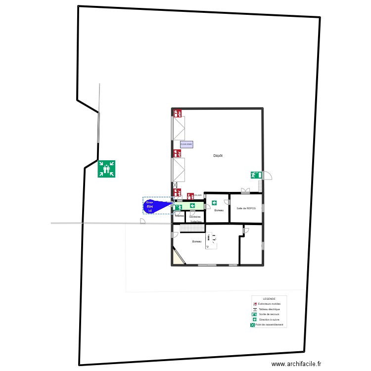 DEBIOLLE3. Plan de 19 pièces et 658 m2