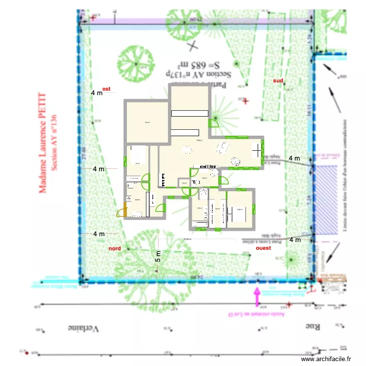 bricelily4. Plan de 10  et 143 m²