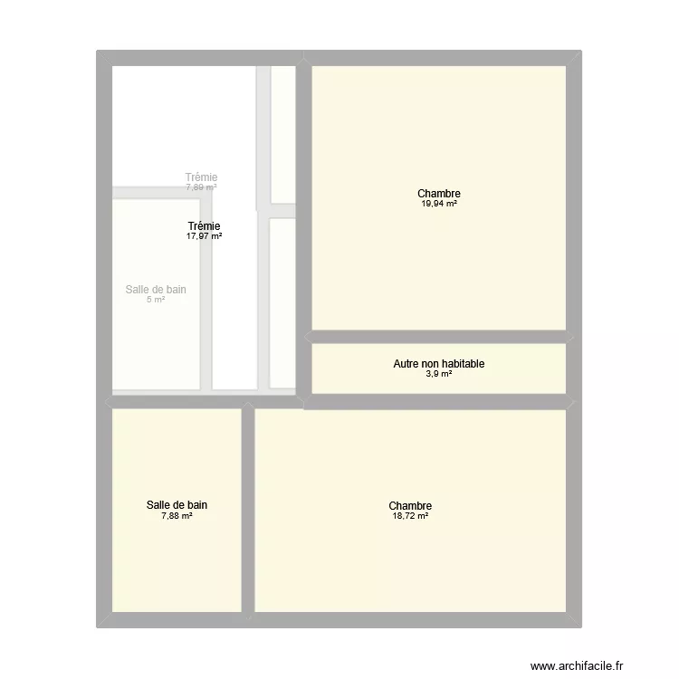 FROISSARD. Plan de 15 et 235 m² FROISSARD. Plan de 15 et 235 m²