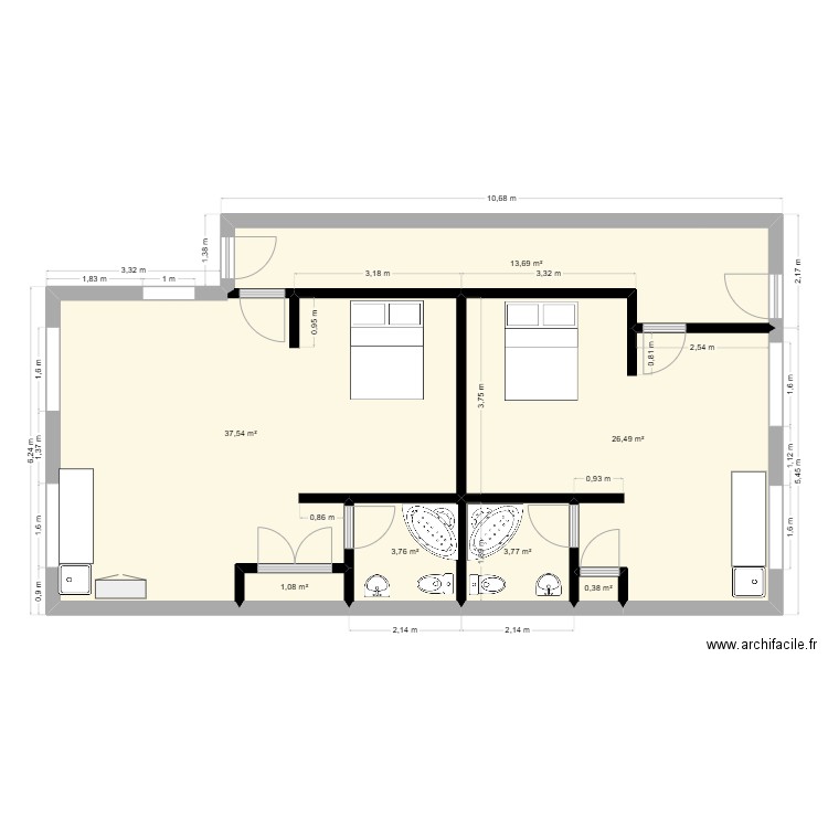 plan 5608B_Rev 28052025. Plan de 7 pièces et 87 m2