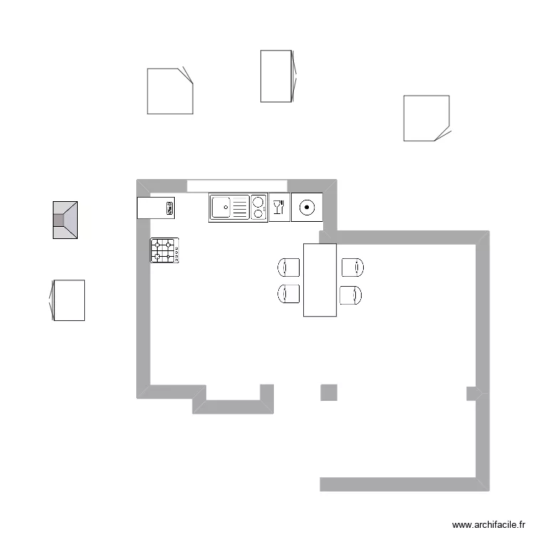 HAKIM Figuier. Plan de 