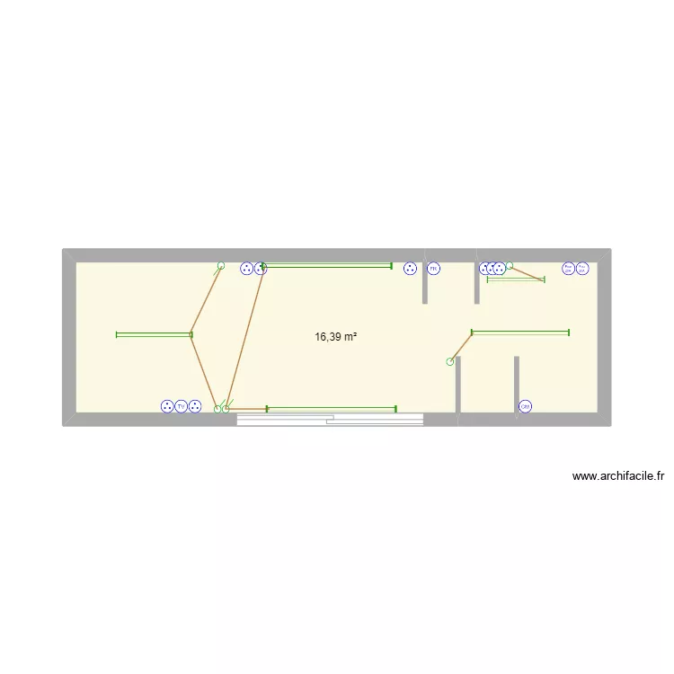 Tiny House. Plan de Tiny House. Plan de