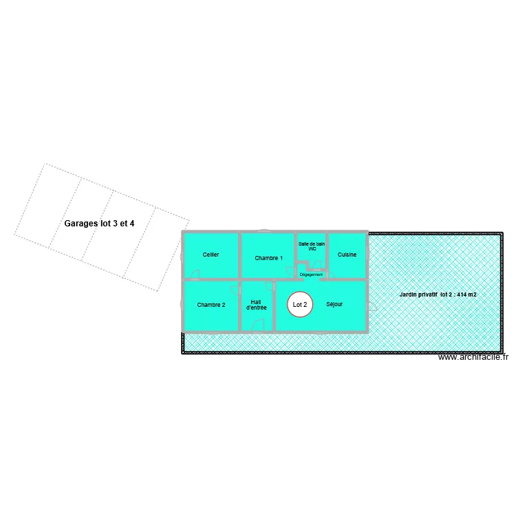 RDC LEANDRI. Plan de 