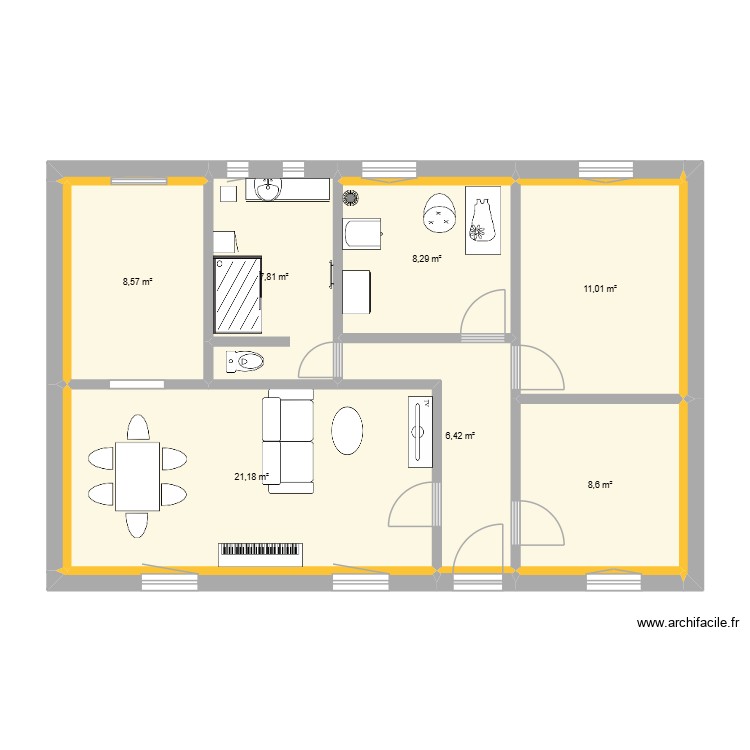 Jule ferry 2. Plan de 0 pièce et 0 m2