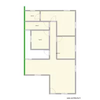 plain pied avec lavadero contre muralla