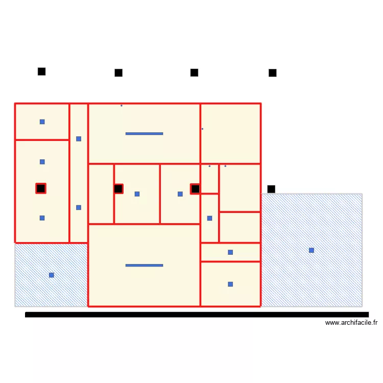 EARL La Longee 5 &eacute;vacuations . Plan de 