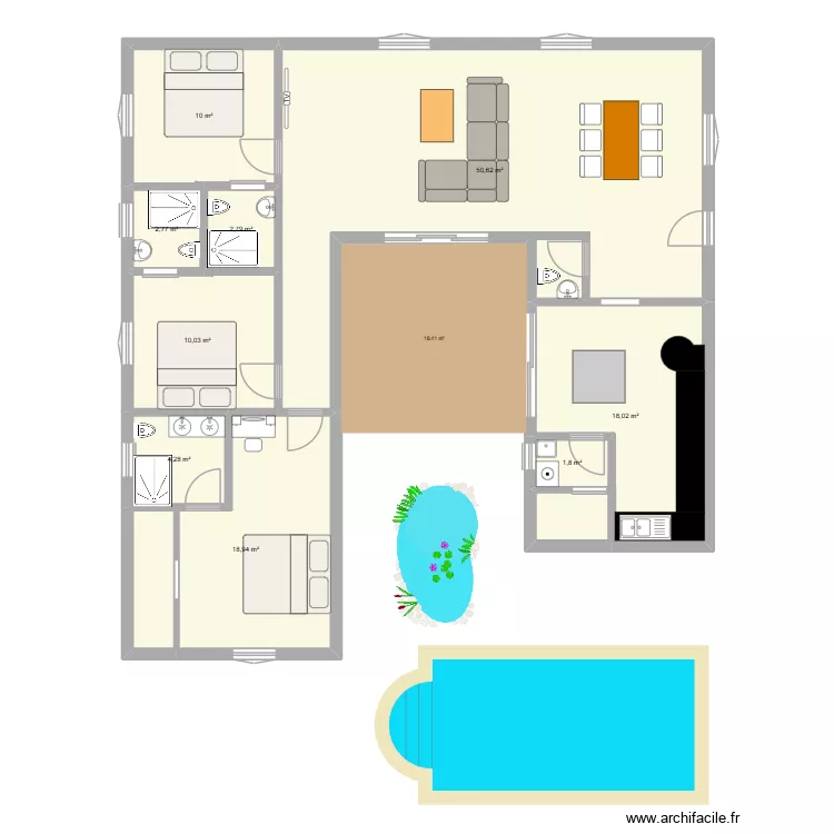 projet Vietnam 3. Plan de 8 Pièces et 114 m² projet Vietnam 3. Plan de 8 Pièces et 114 m²