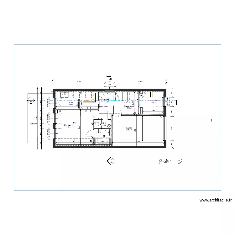 SENG RDC CHAUFFAGE. Plan de 