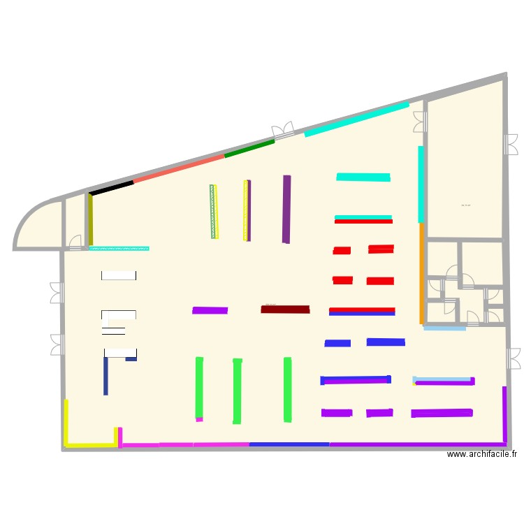 plan magasin king jouet. Plan de 0 pièce et 0 m2
