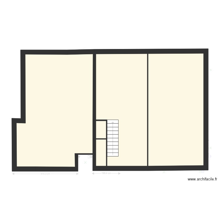 natacha surelevation. Plan de 9 pièces et 198 m2