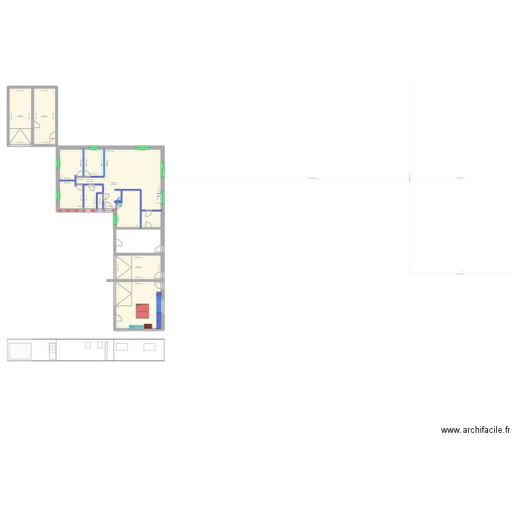 Plan VILLACAPRI sans rien. Plan de 0 pièce et 0 m2