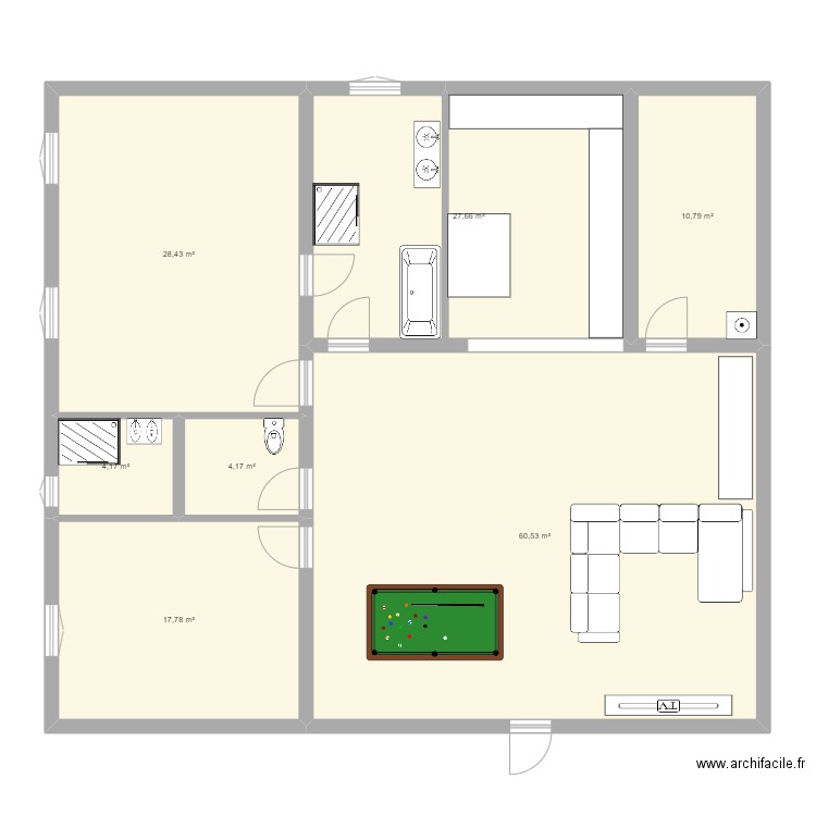 projet. Plan de 0 pièce et 0 m2