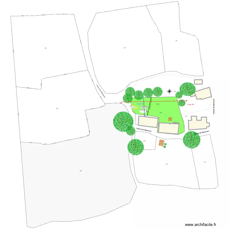 Plan de masse1. Plan de 