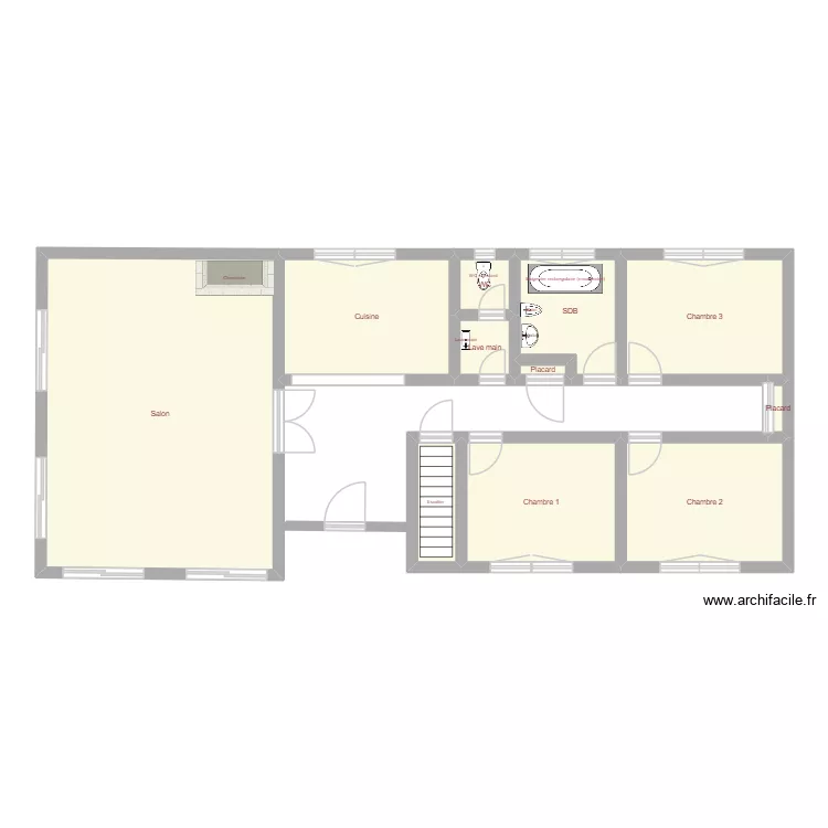 Tr&eacute;visanuto. Plan de 11  et 102 m²