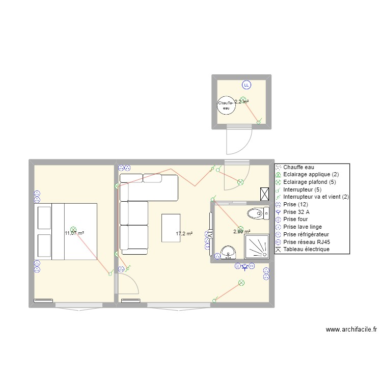 Saint Ouen. Plan de 0 pièce et 0 m2