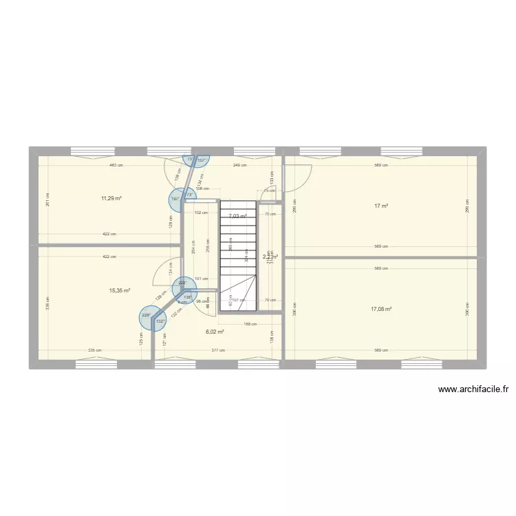 Saint just haut. Plan de 