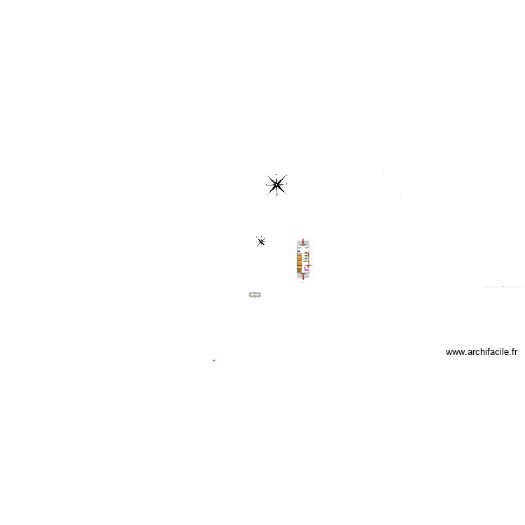 PLAN INT&Eacute;RIEUR DU TUNNEL HANGAR. Plan de 0 pièce et 0 m2