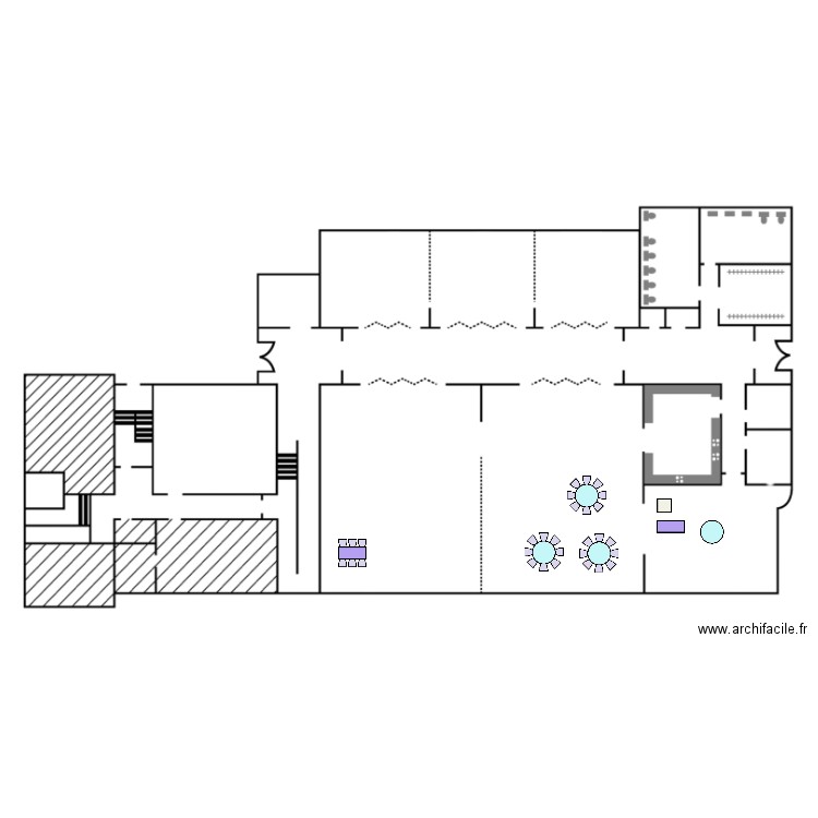 CBA. Plan de 0 pièce et 0 m2