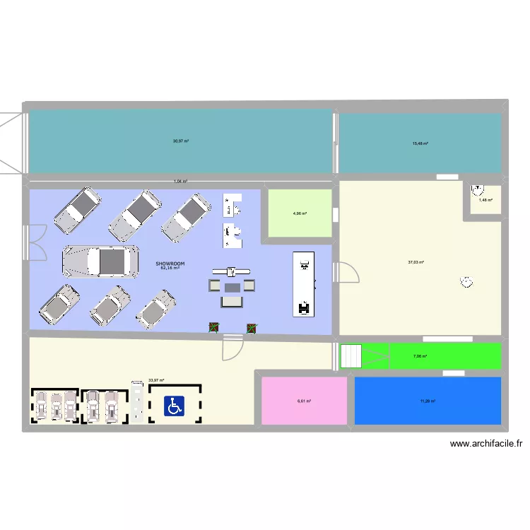 PLAN RFA. Plan de 0 pièce et 0 m2