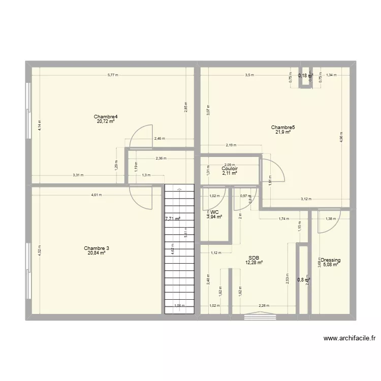 Maison Famille BARRAL1. Plan de 10  et 94 m²